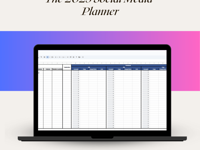 The 2026 Social Media&nbsp;Planner